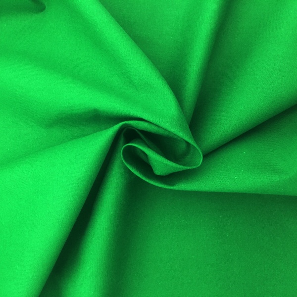 100% Cotton Fabric Emerald Green